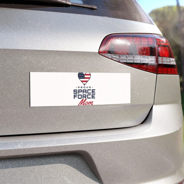 Proud Space Force Mom Car Magnet