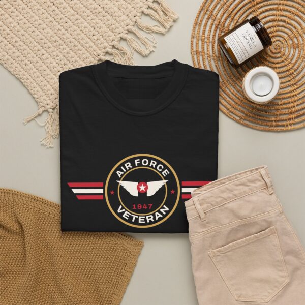 Air Force Veteran Patch Tee, Black