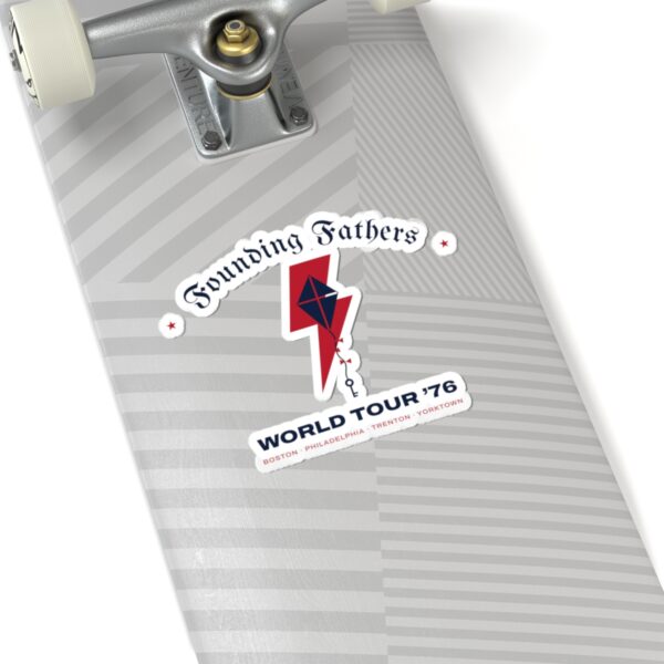 Founding Fathers World Tour '76 Sticker