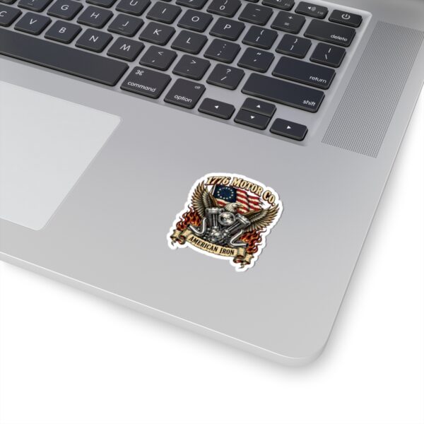 1776 Motor Co. American Iron Sticker