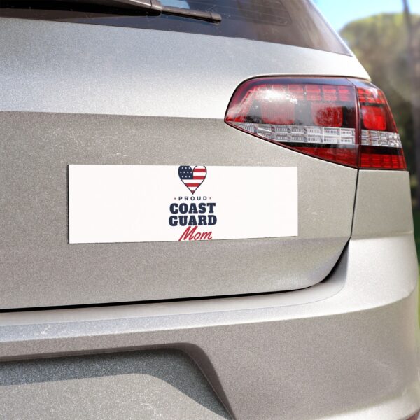 Proud Coast Guard Mom Car Magnet