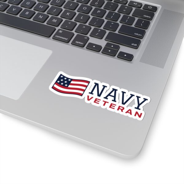 Navy Veteran Flag Sticker