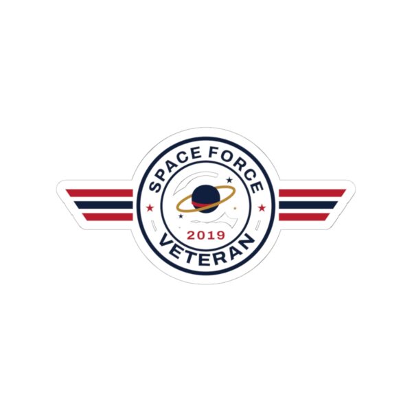 Space Force Veteran Patch Sticker