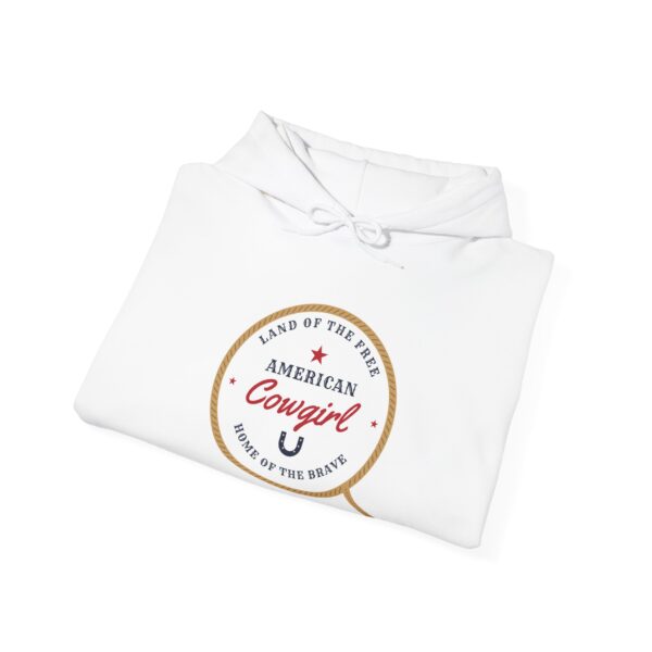 American Cowgirl Western Hoodie, White
