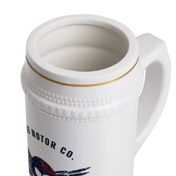 1776 Motor Co. Winged Skull Beer Stein