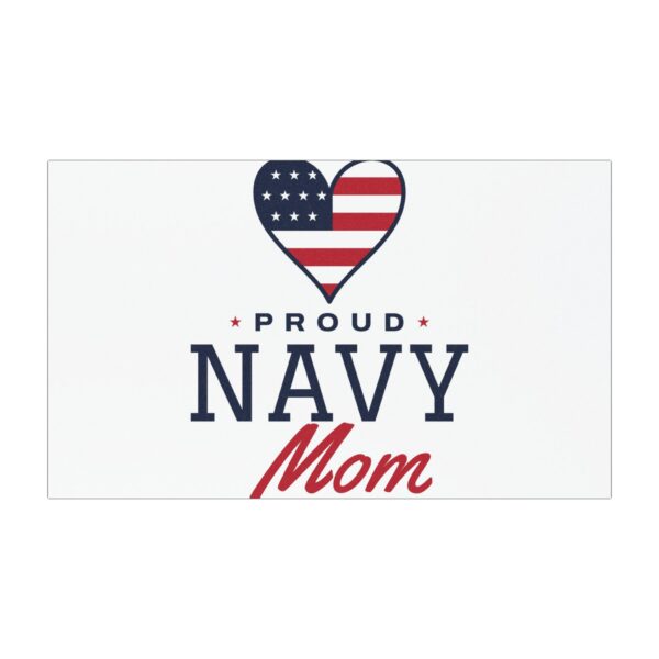 Proud Navy Mom Car Magnet