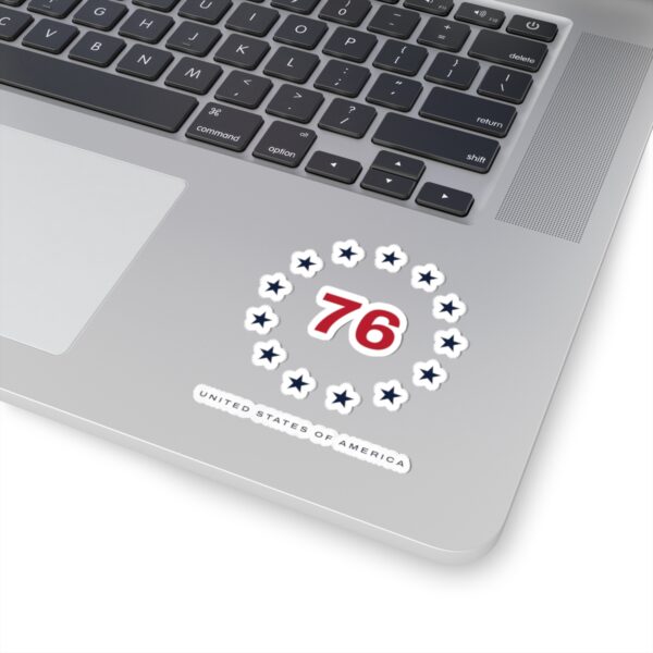 Thirteen Star 76 Seal Sticker