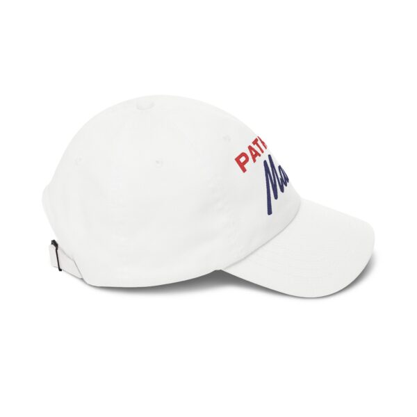 Women's Patriot Mama Dad Hat, White