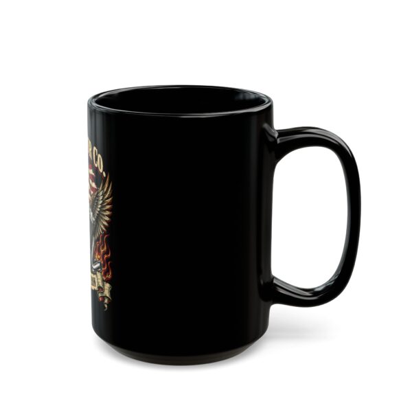 1776 Motor Co. American Iron Black Mug