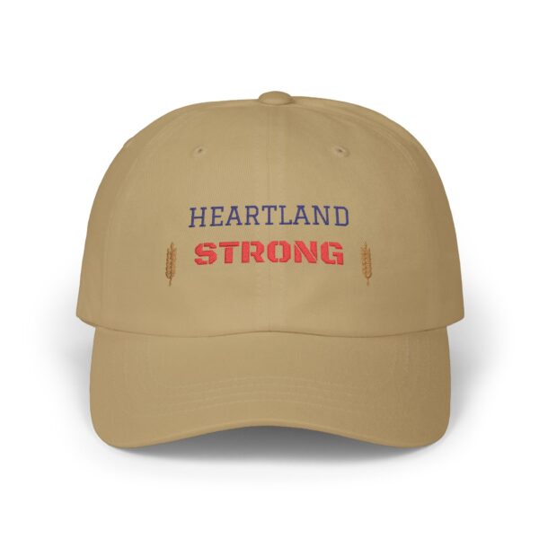 Heartland Strong Dad Hat, Khaki