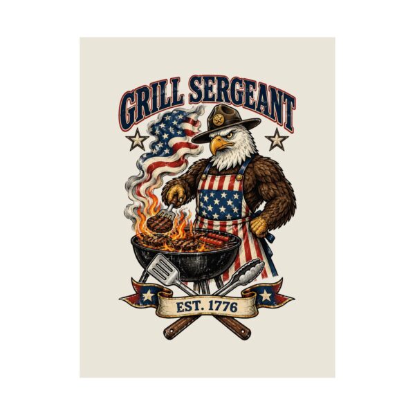 Grill Sergeant Eagle Poster