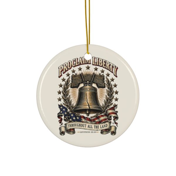 Proclaim Liberty Bell Christmas Ornament