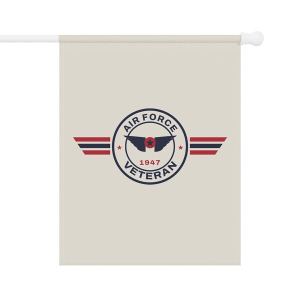 Air Force Veteran Patch Garden Flag