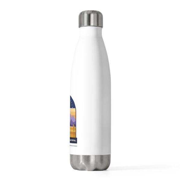 America the Beautiful Vintage Poster Water Bottle
