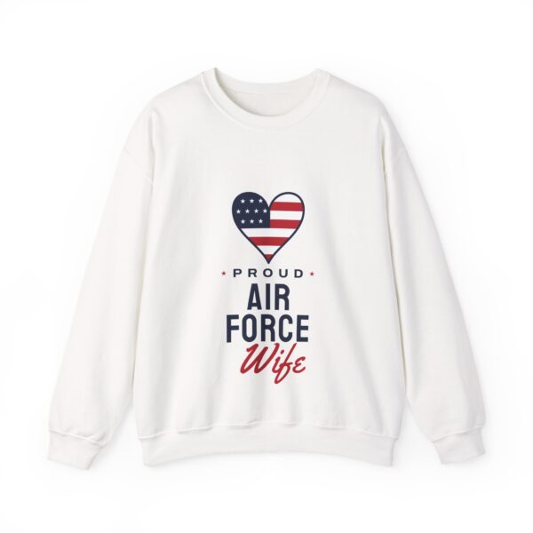 Proud Air Force Wife Crewneck Sweatshirt