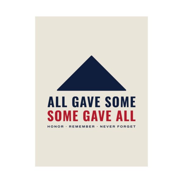 All Gave Some, Some Gave All Poster