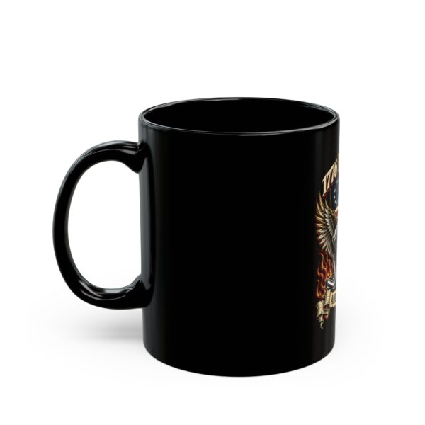 1776 Motor Co. American Iron Black Mug