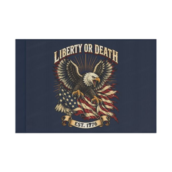 Liberty or Death Eagle 2x3 Wall Flag