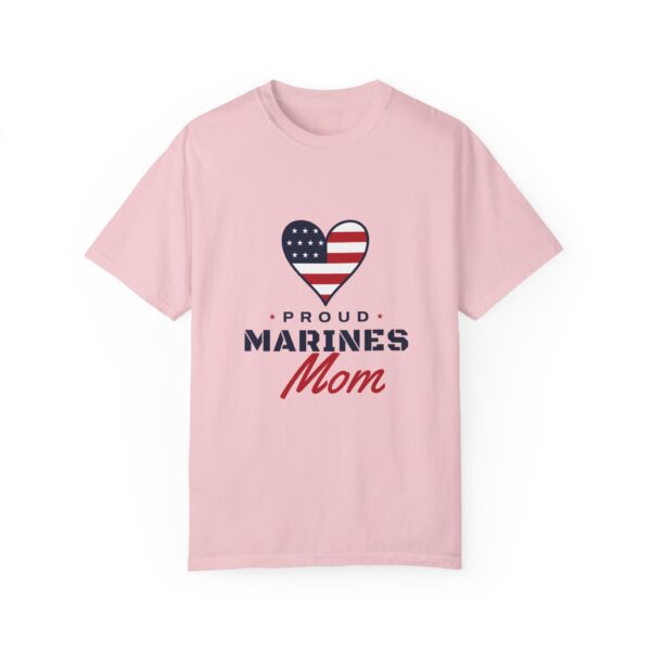 Proud Marines Mom Tee, Blossom