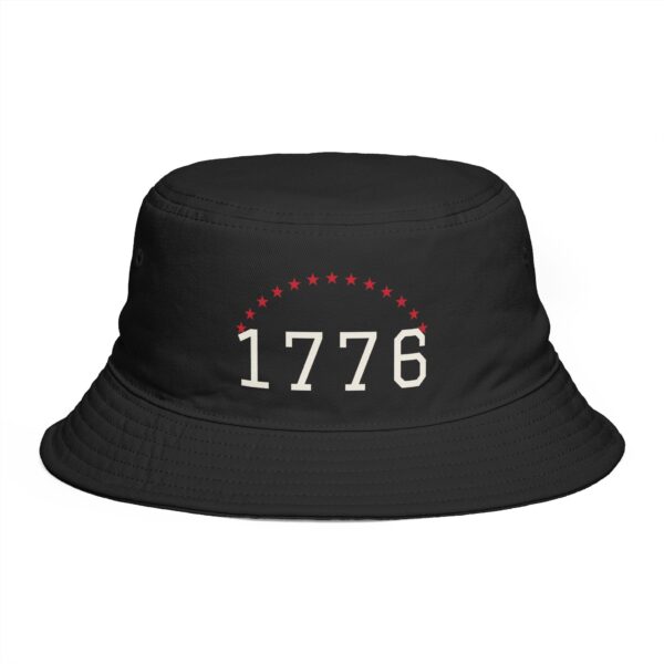 1776 Stars Bucket Hat, Black