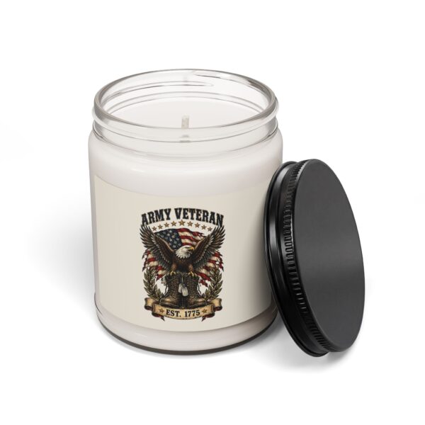Army Veteran Eagle & Boots Soy Candle
