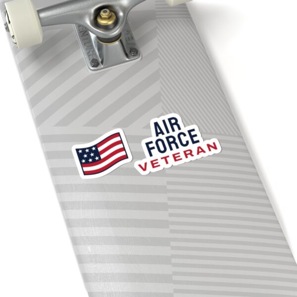 Air Force Veteran Flag Sticker