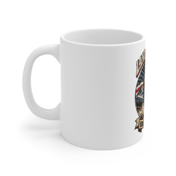 Land of the Free Bison Mug