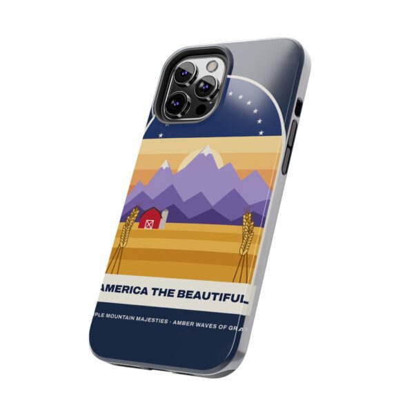 America the Beautiful Vintage Poster Tough Phone Case
