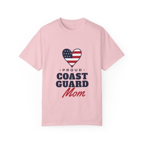 Proud Coast Guard Mom Tee, Blossom