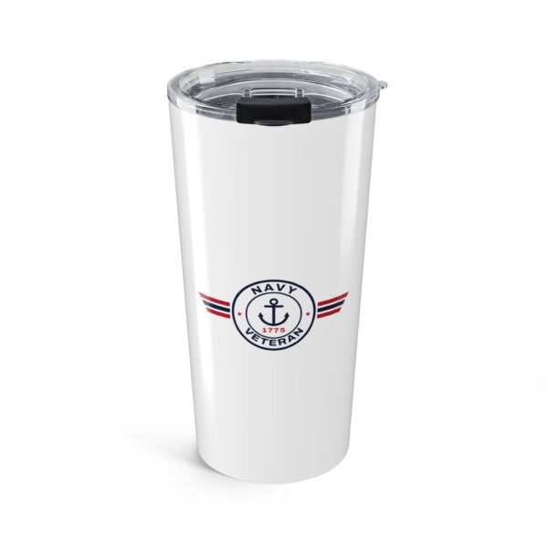 Navy Veteran Patch 20oz Tumbler