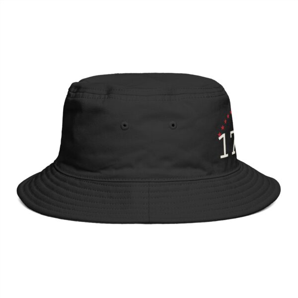 1776 Stars Bucket Hat, Black