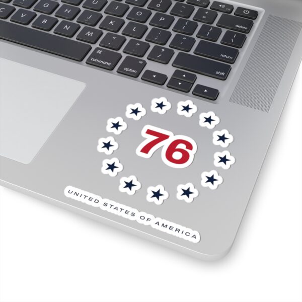 Thirteen Star 76 Seal Sticker