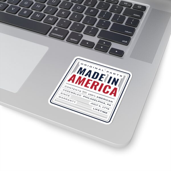 Made in America Sticker