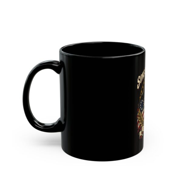 Sons of Liberty Skull Black Mug