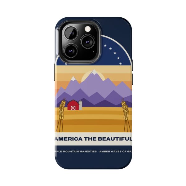 America the Beautiful Vintage Poster Tough Phone Case