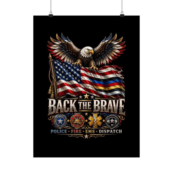 Back the Brave Poster