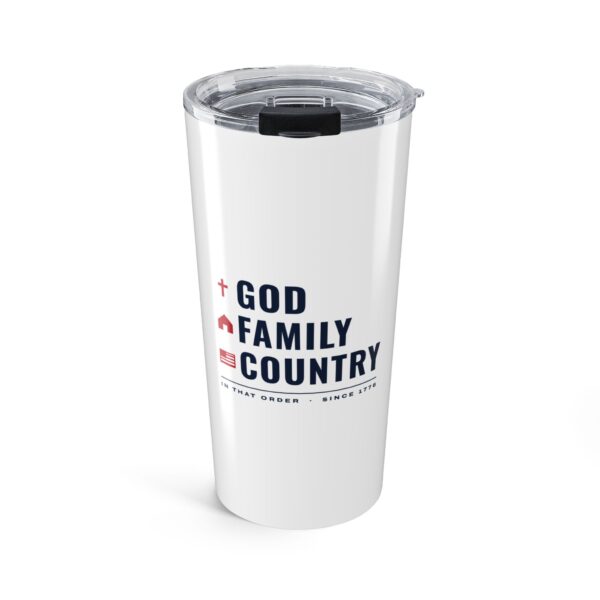 God Family Country 20oz Tumbler