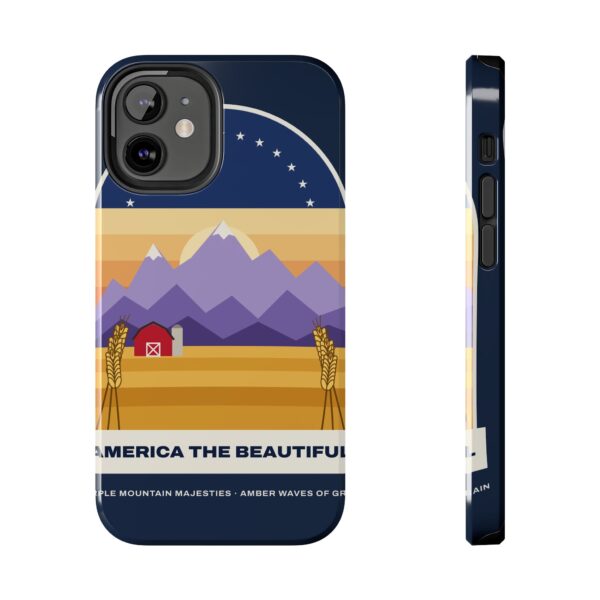 America the Beautiful Vintage Poster Tough Phone Case