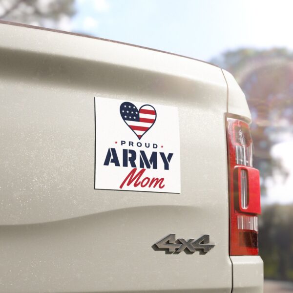 Proud Army Mom Car Magnet