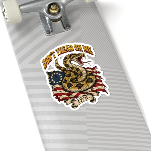 Don't Tread on Me Rattlesnake Sticker