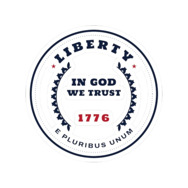 In God We Trust 1776 Coin Sticker