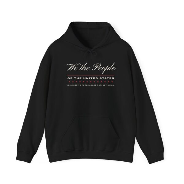 We the People Hoodie, Black