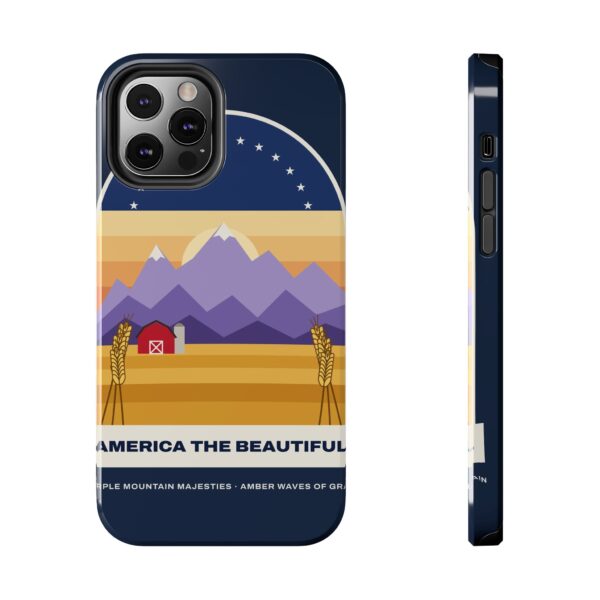 America the Beautiful Vintage Poster Tough Phone Case
