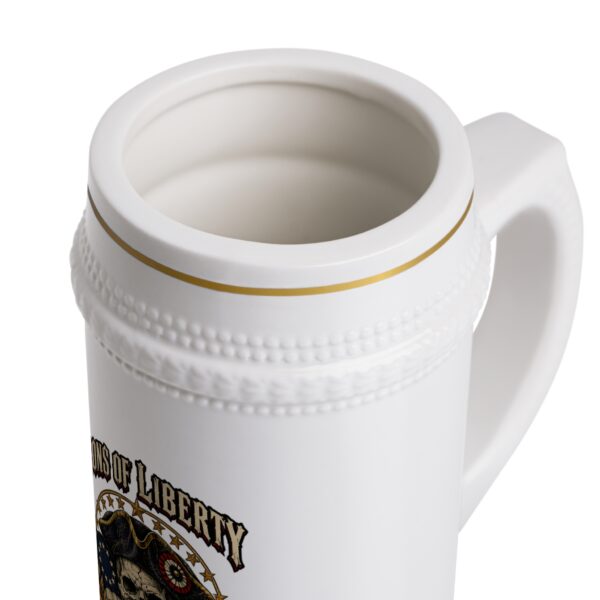 Sons of Liberty Skull Beer Stein