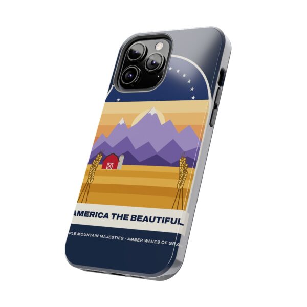 America the Beautiful Vintage Poster Tough Phone Case