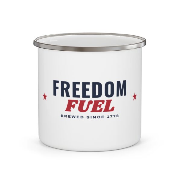 Freedom Fuel Enamel Camp Mug