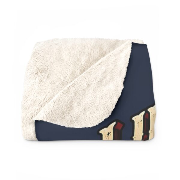 Liberty or Death Eagle Sherpa Fleece Blanket