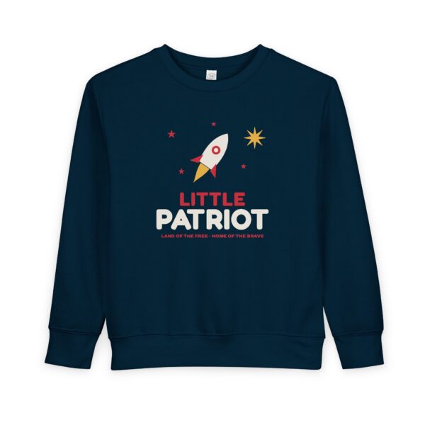 Little Patriot Toddler Sweatshirt, Heather