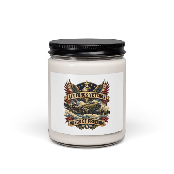 Air Force Veteran Wings of Freedom Soy Candle