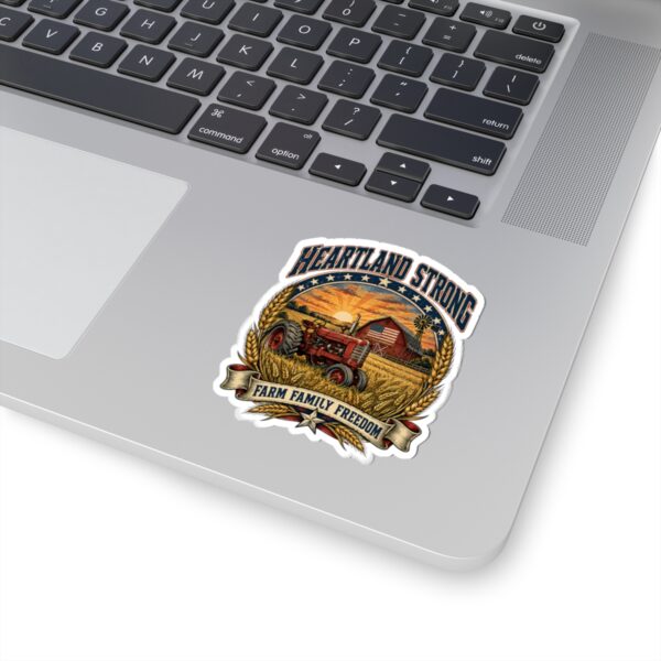 Heartland Strong Tractor & Barn Sticker